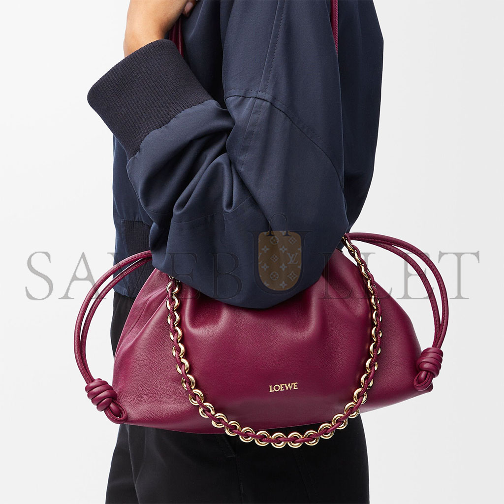 l*ew* medium flamenco purse in mellow nappa lambskin 0011092590 (30*20*10.5cm)